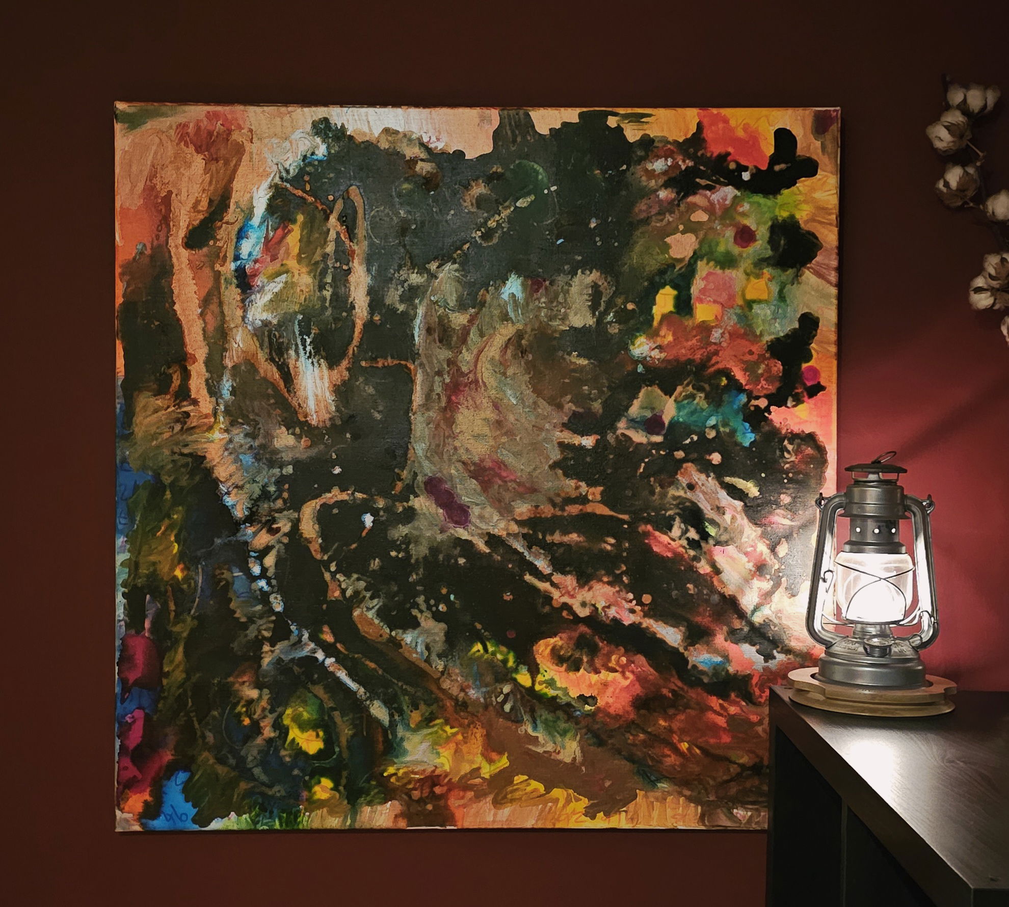 nkolika peace OKOYE art .x. my universe my ponder .x. warm rainbow nights