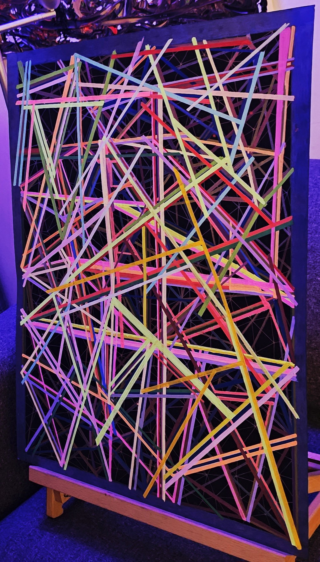 (work heavily still in progress) • nkolika peace OKOYE art • perfection is the reach • warm rainbow nights dreams