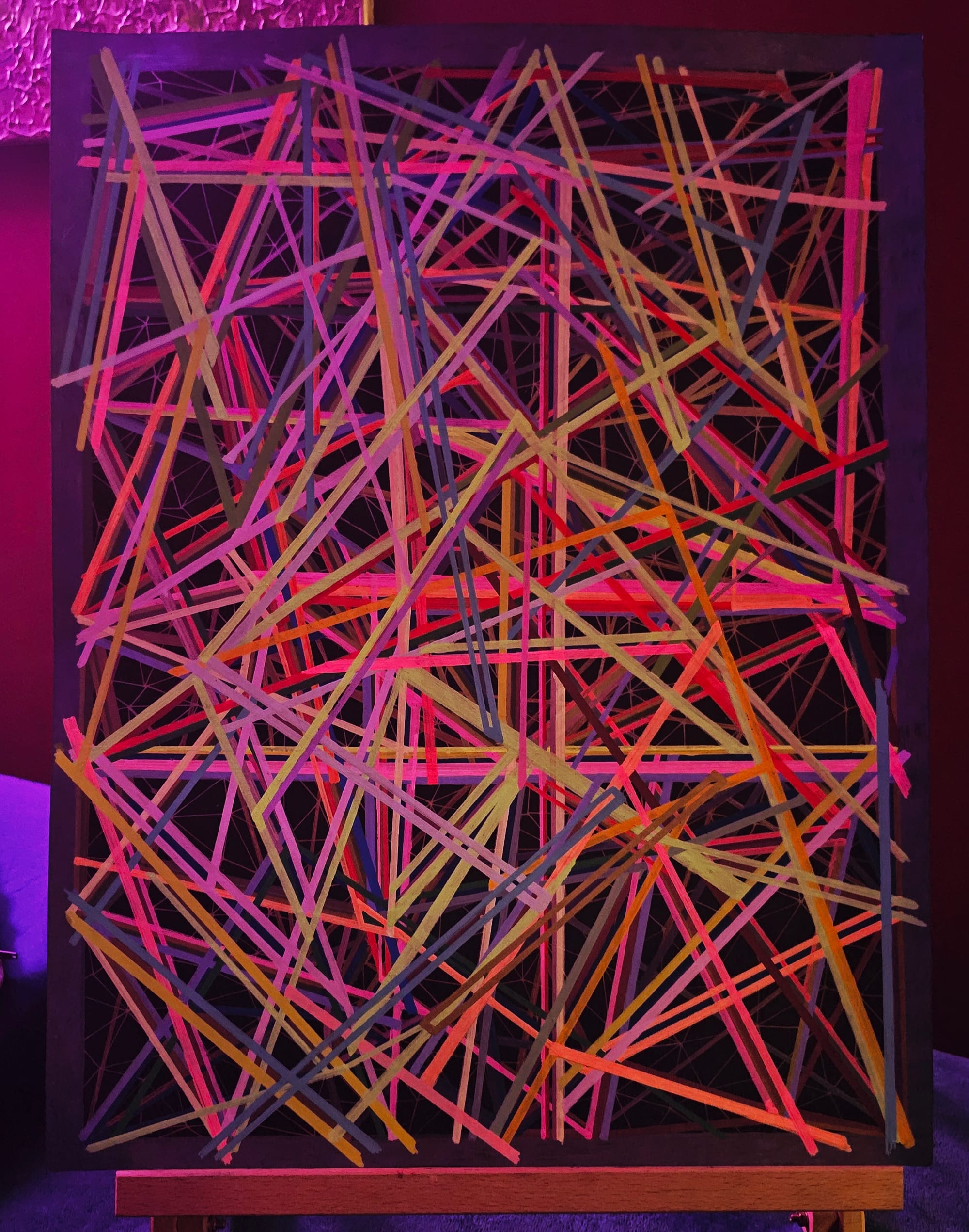 • work heavily still in progress • nkolika peace OKOYE art • perfection is the reach • warm rainbow nights dreams •