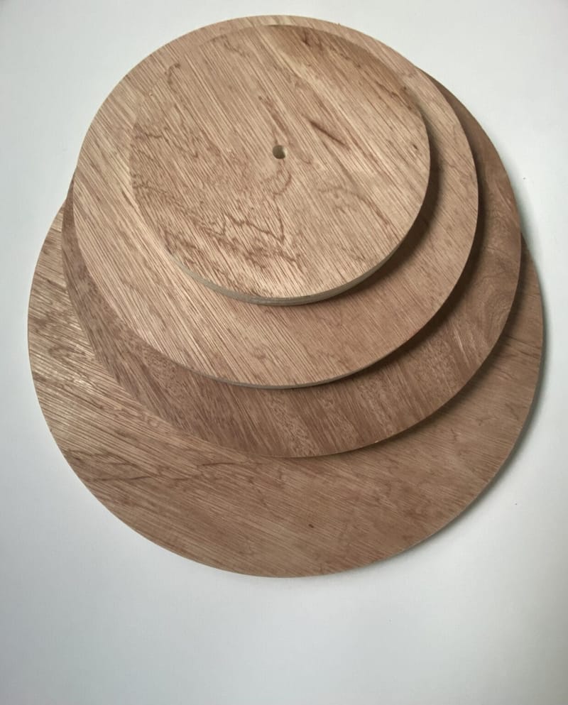 Wooden Clock Base (10mm)