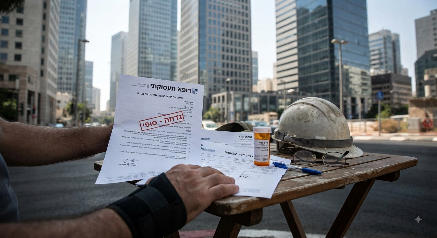 אובדן כושר עבודה – מתי זכאים לתגמולי ביטוח ומה עושים כשהתביעה נדחית?
