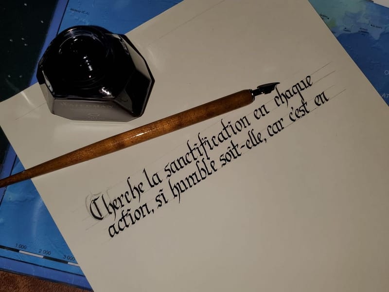 Calligraphie / Enluminure