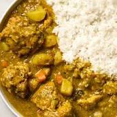 Large curry chicken