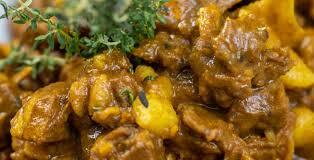 Large curry goat