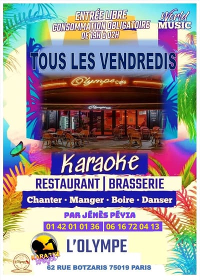 Réservations de Soirées Quartier19