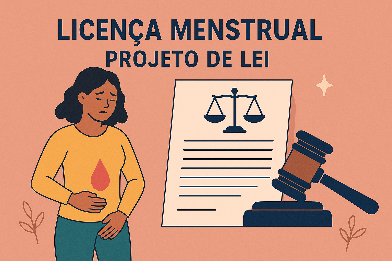Licença Menstrual de 2 Dias: O que o Projeto de Lei Pode Mudar na Vida das Trabalhadoras