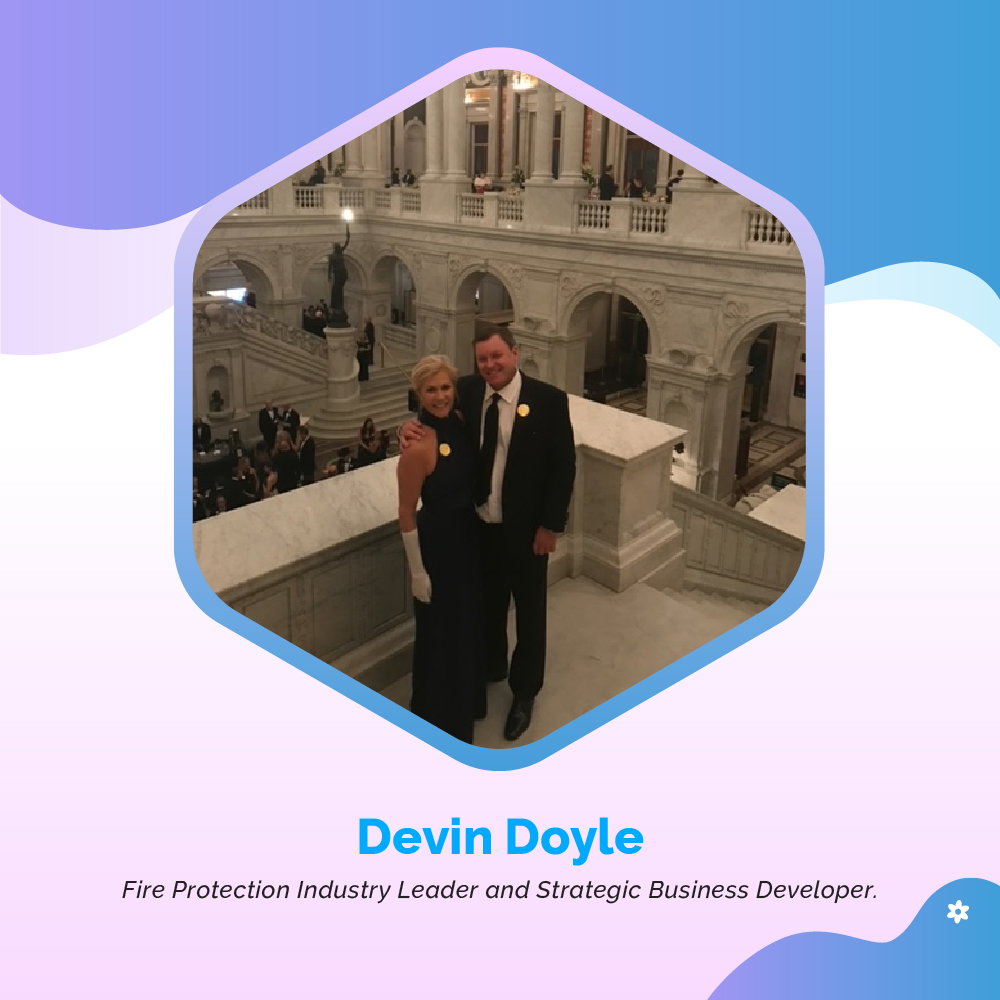 Devin Doyle promoting excellence in fire safety compliance