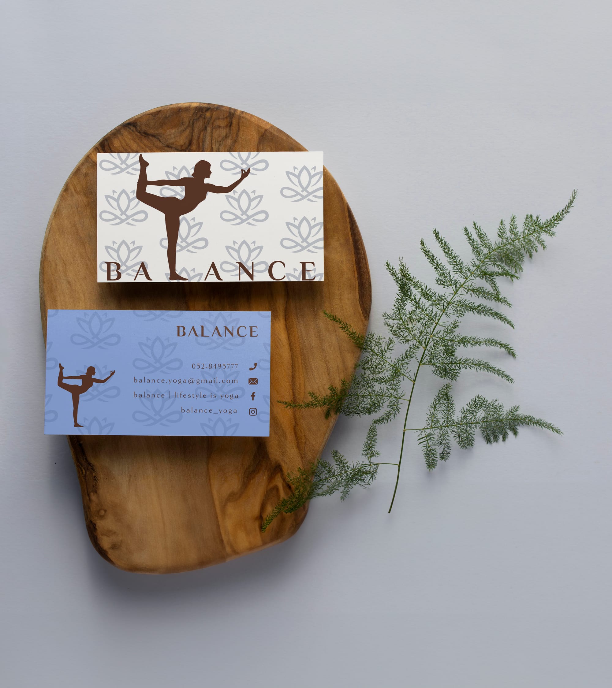 BALANCE - מיתוג עסקי לסטודיו יוגה