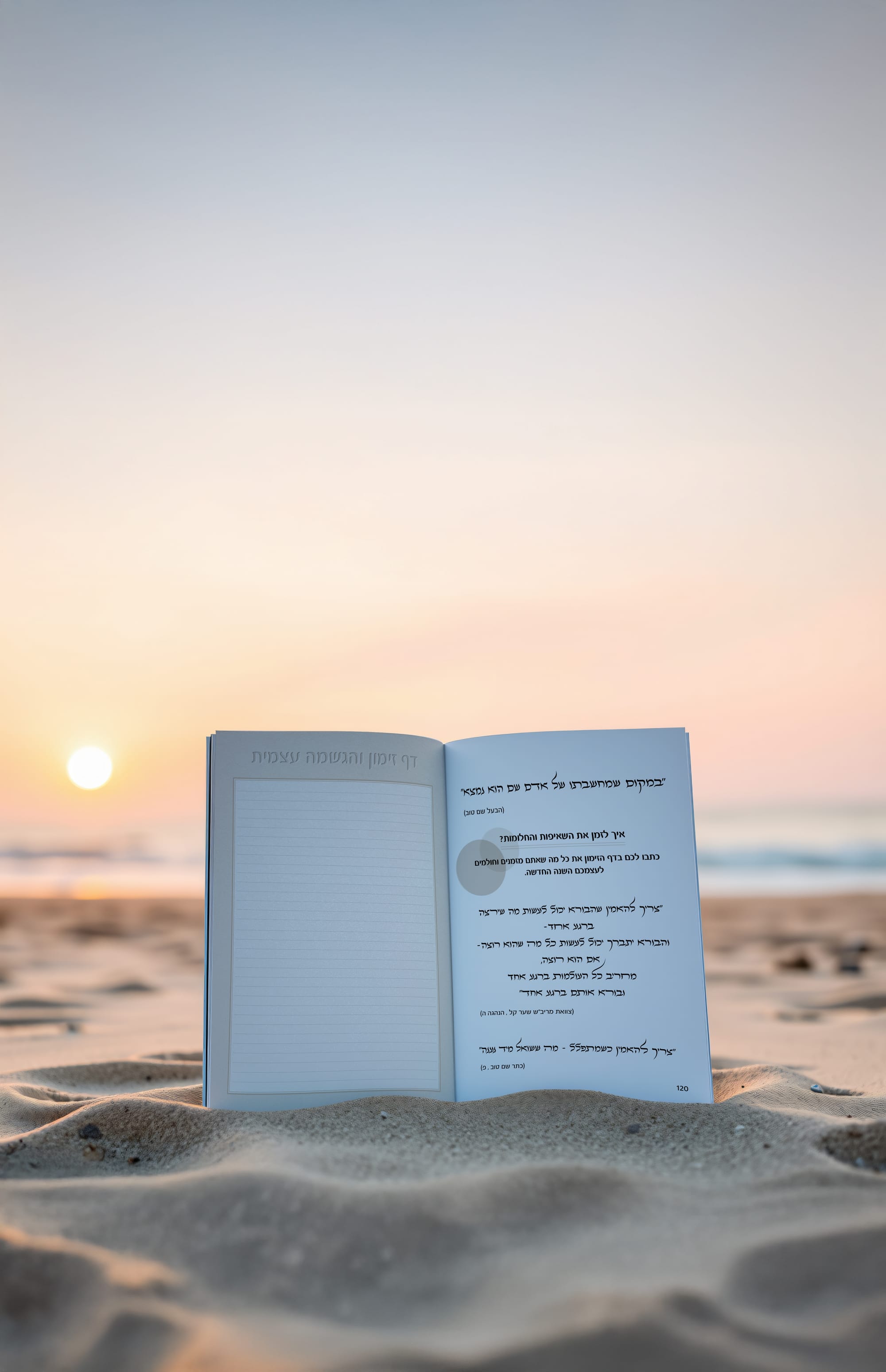 עיצוב ועימוד ספר התבודדות | אהבת ישראל