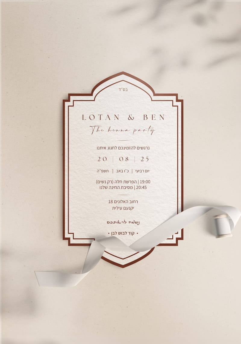 Wedding invitations