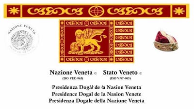 NAZIONE VENETA (ISO VEC-963) STATO VENETO (ISO VNT-963)