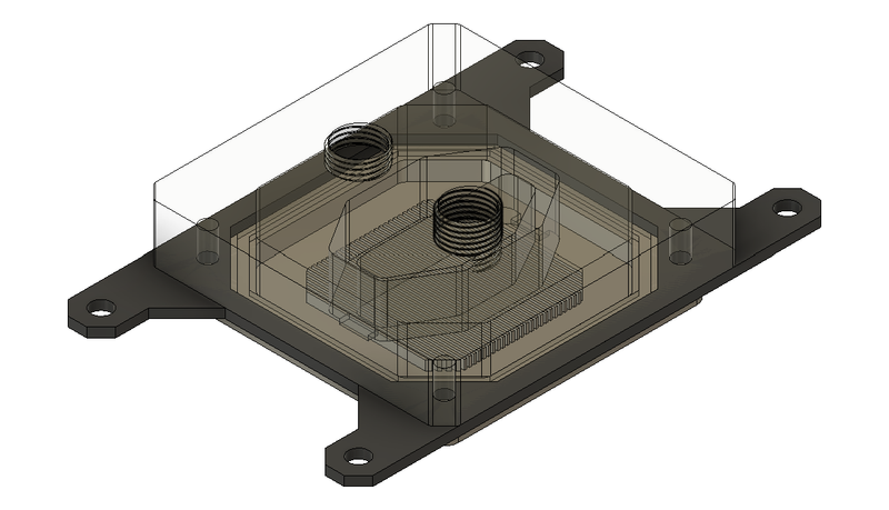 Waterblock pour procésseur