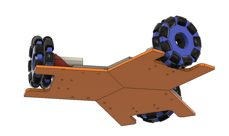 Robot autonome tri-roues