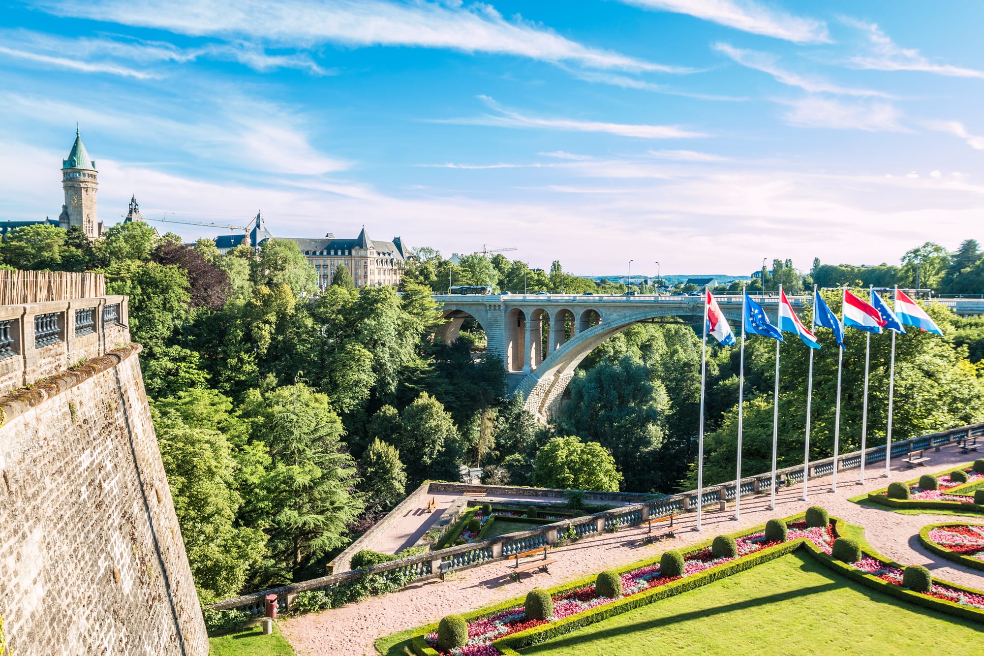 Les destinations populaires avec un chauffeur privé à Luxembourg