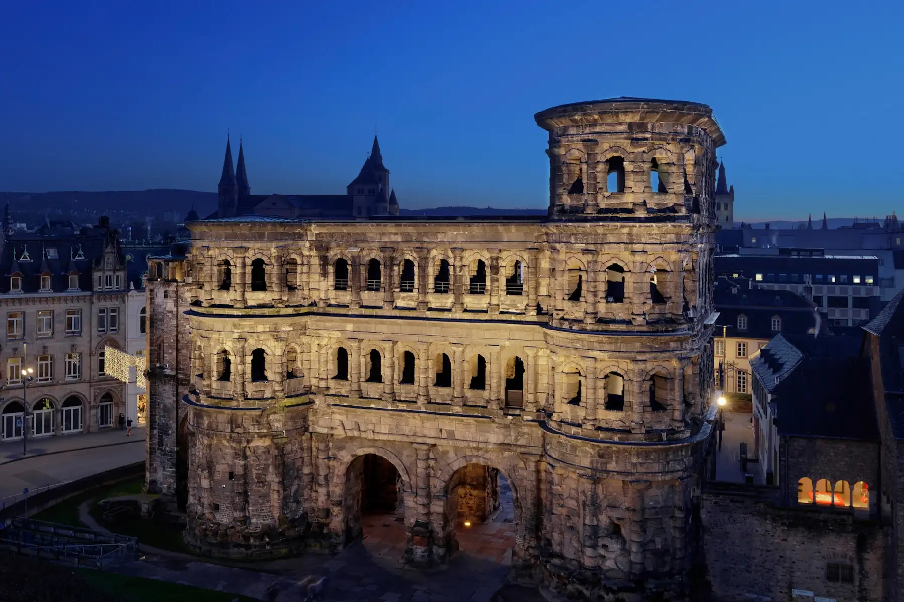 Trèves et Porta Nigra (Allemagne)