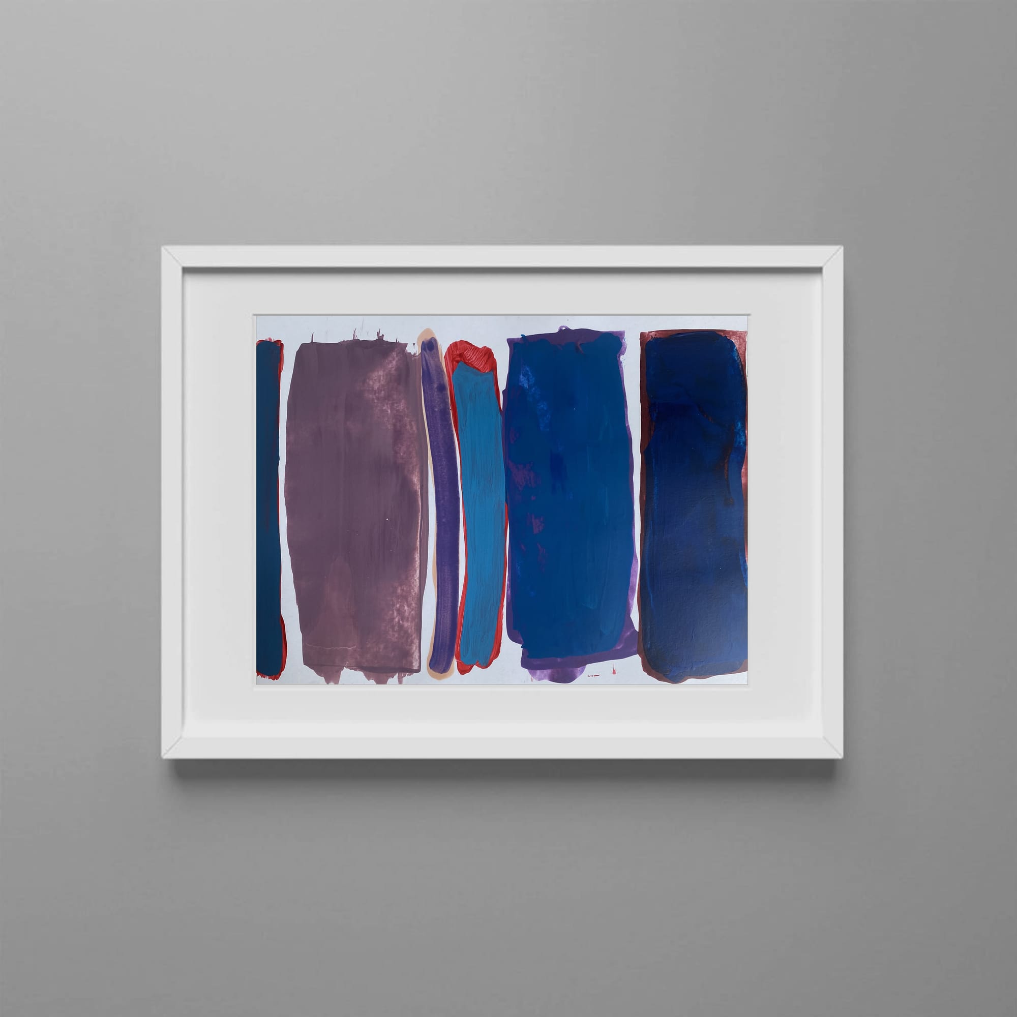 HORIZONTES VERTICALES,  Acrilic / Cardboard