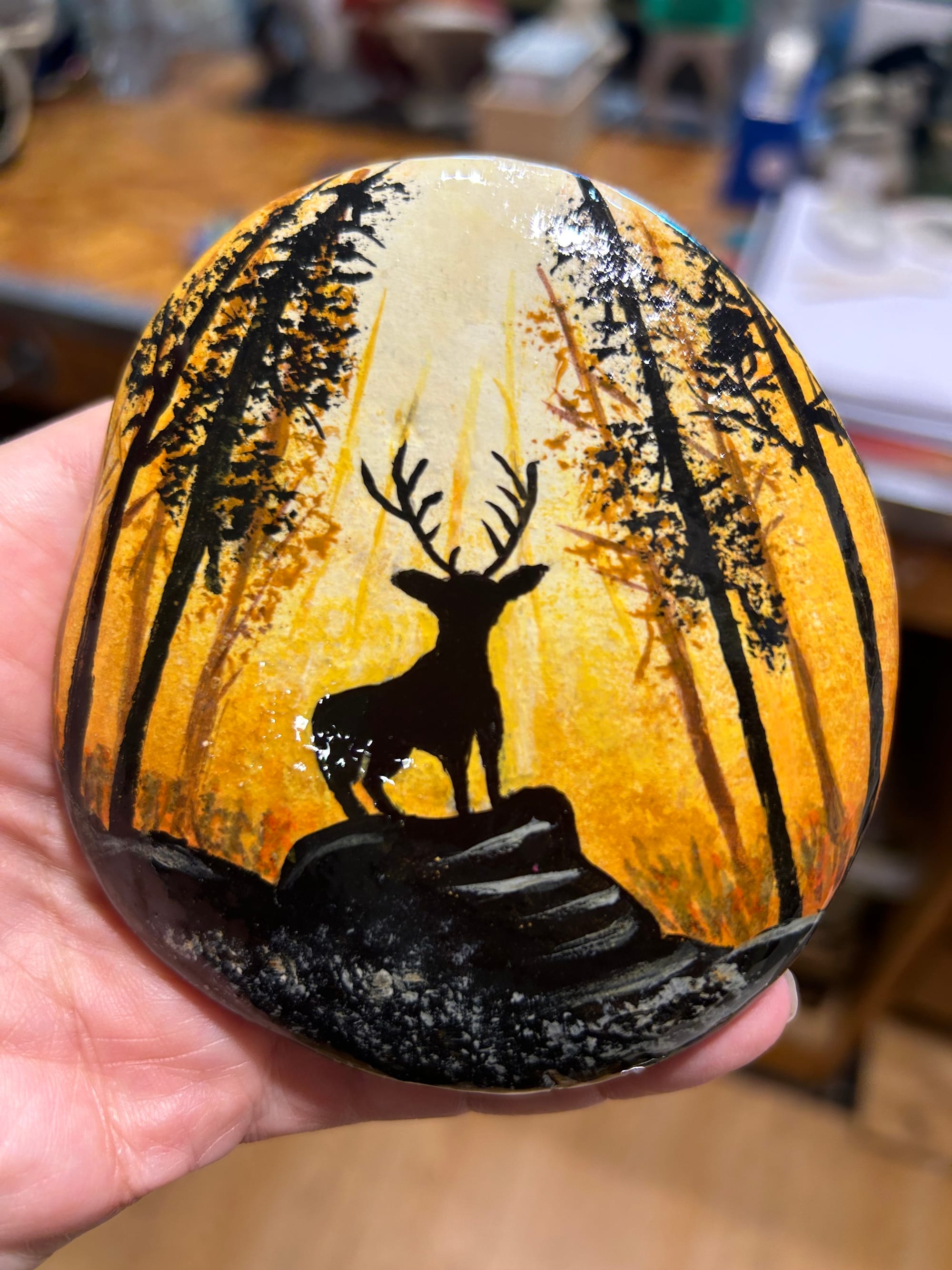 Pebble art work by Simone