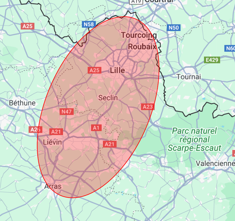 Secteur géographique