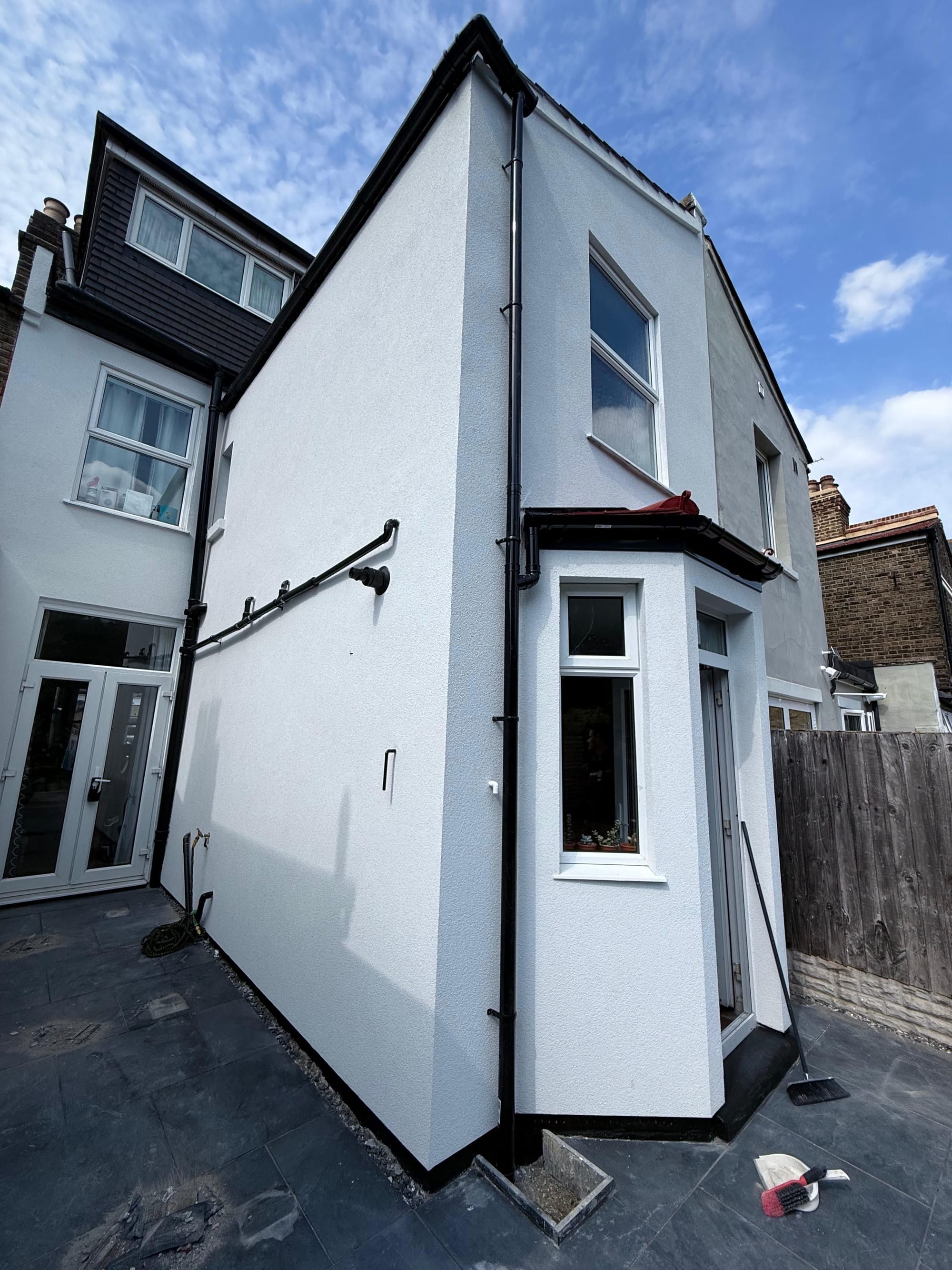 Silicone Rendering Completed in Earlsfield | GMK Builders
