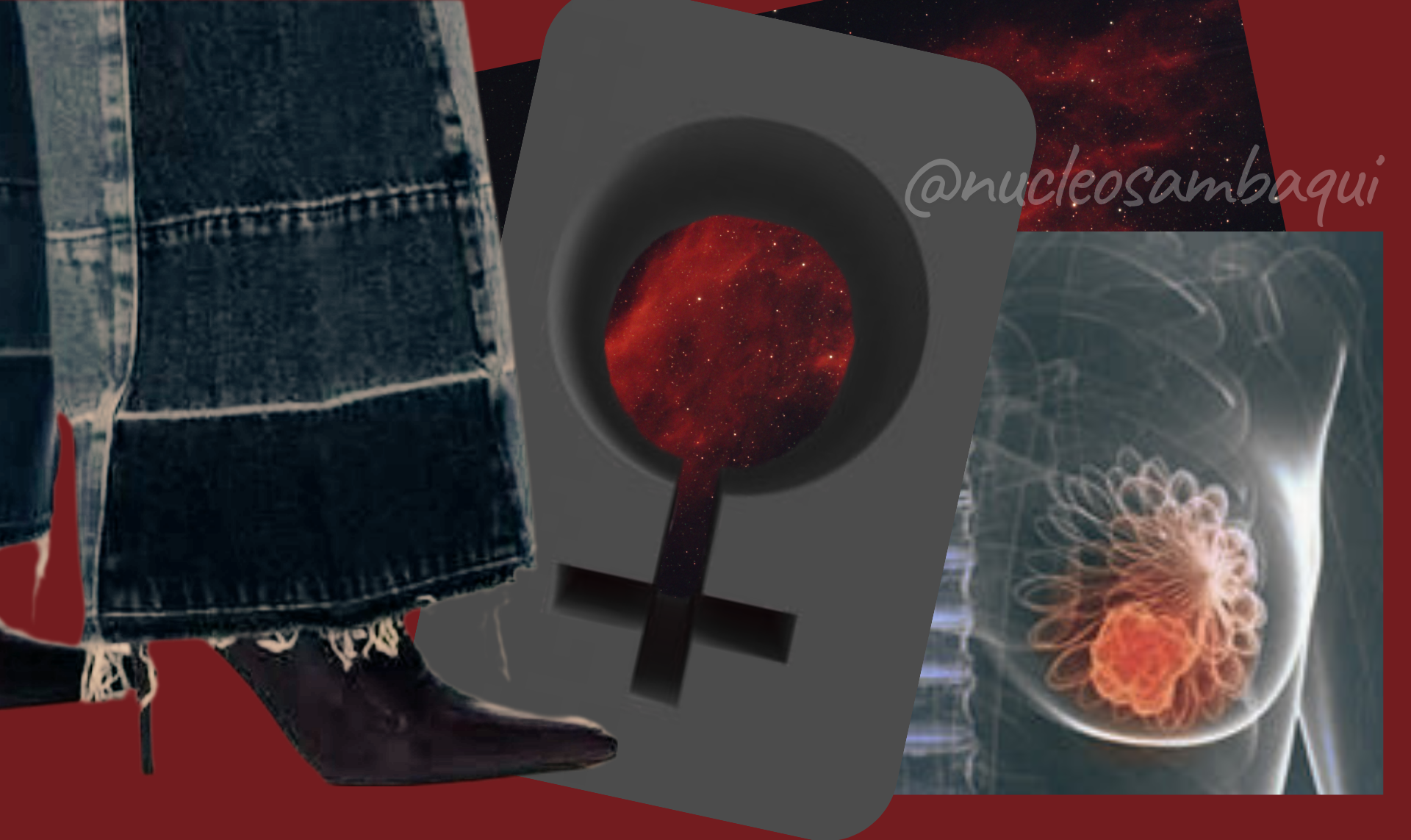 Boca-larga, meia-taça cheia