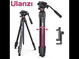 A GoPro mounted on Ulanzi’s tripod, showing a steady shot for action videography