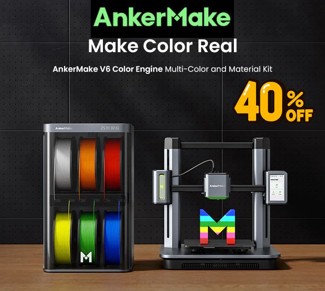 Ankermake M5’s sleek aluminum design delivers precision and durability