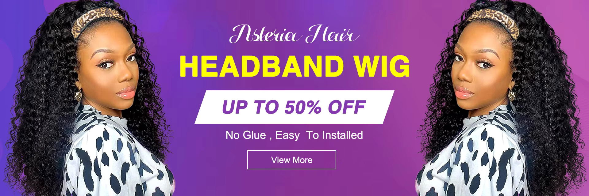 Woman wearing a deep wave closure wig with natural shine