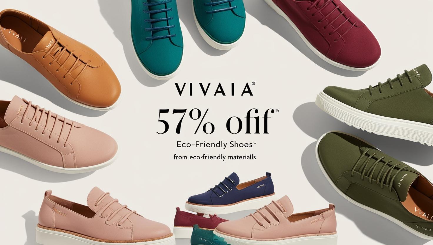 Step into sustainable style with Vivaia’s washable knit sneakers, perfect for city living