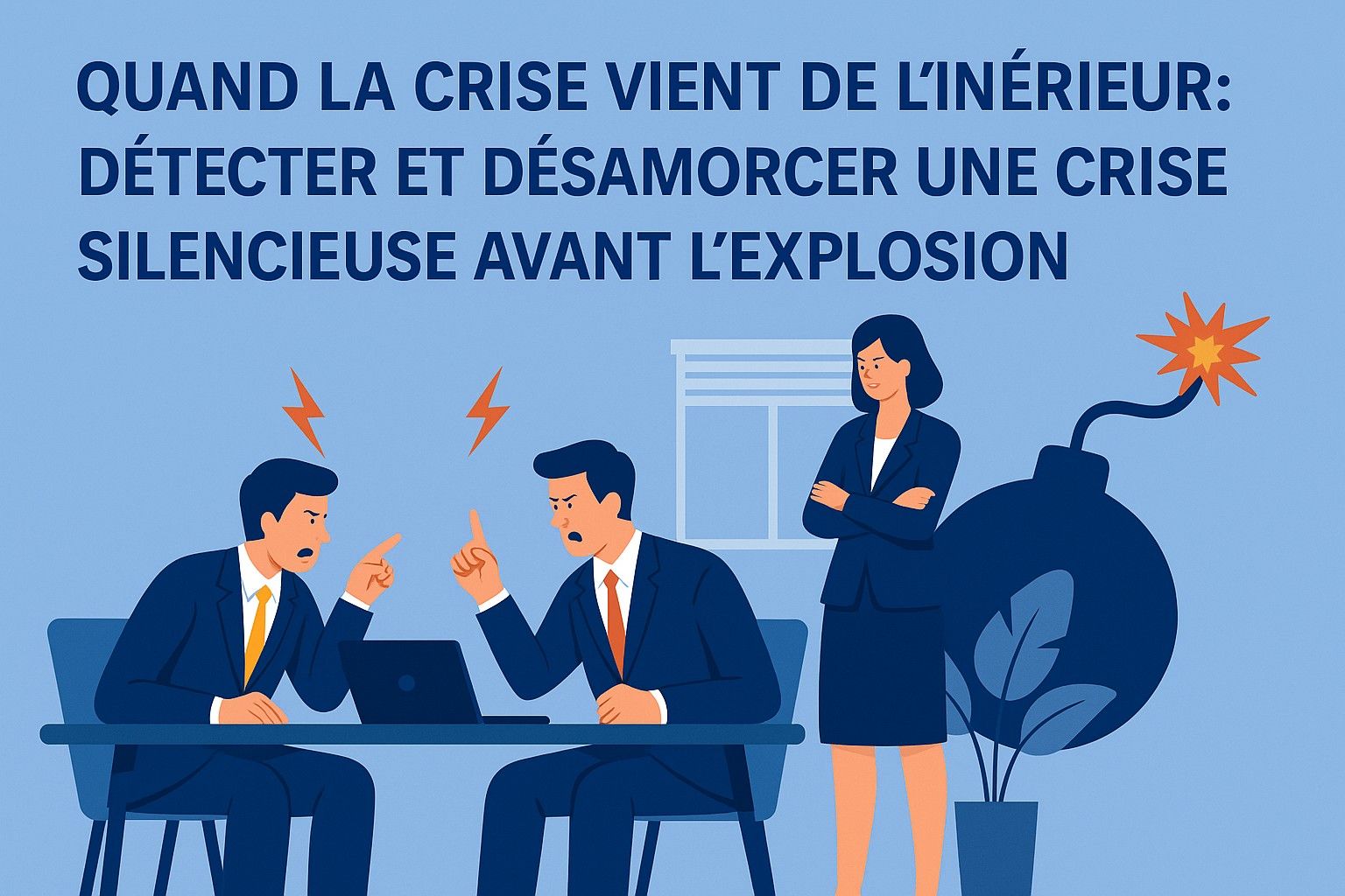 EXEMPLE D'UNE ASSISTANCE : DESAMORCER UNE CRISE LATENTE