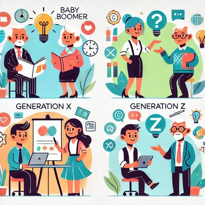 GENERATIONS X, Y, Z, BABY-BOOMERS : QUI APPORTE QUOI A L'ENTREPRISE ?