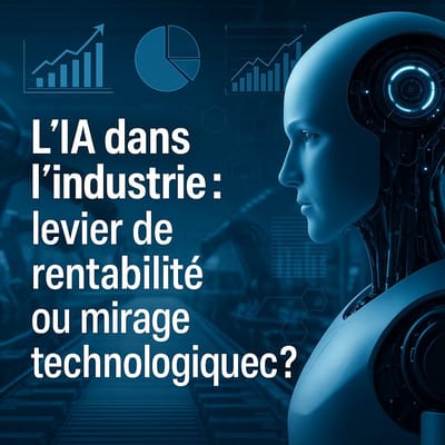 L'IA DANS L'industrie : Miracle technologique ou levier de rentabilité ?