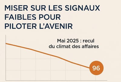 Climat des affaires : Faut-il miser sur les signaux faibles pour piloter l’avenir?