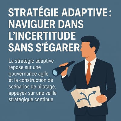 Stratégie adaptive : naviguer dans l'incertitude sans s'égarer