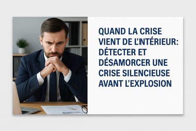 Crise interne entreprise – comment la désamorcer ?