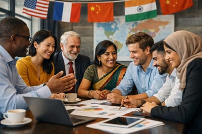 EXEMPLE DE MISSION SUR LA COLLABORATION INTERCULTURELLE