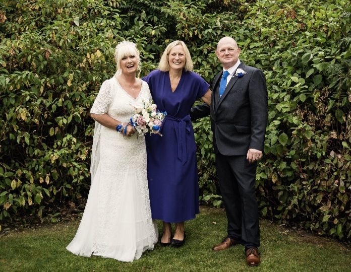 Paula & Paul's Royal Blue & Gold Wedding at The Pavilion, Middleton