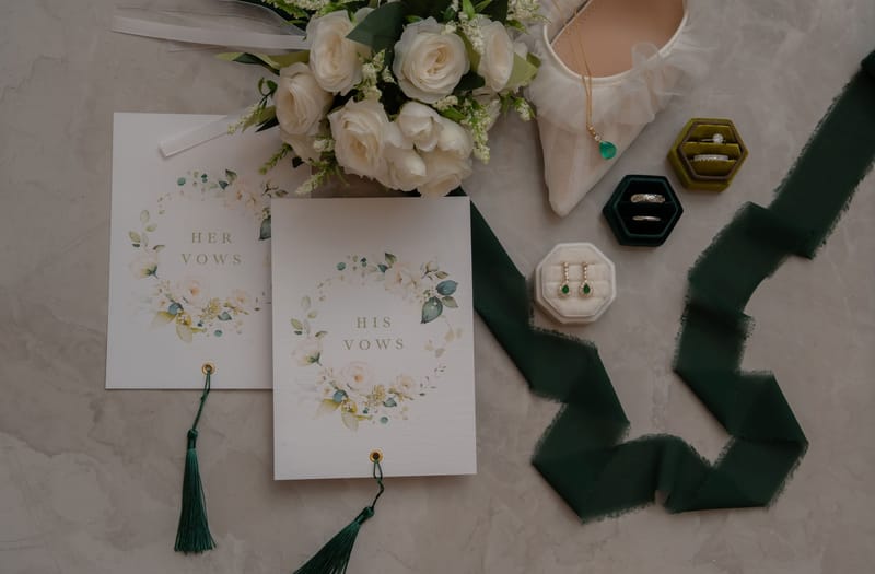 A Romantic Olive & Sage Inspired Styled Shoot at Walton View Hotel