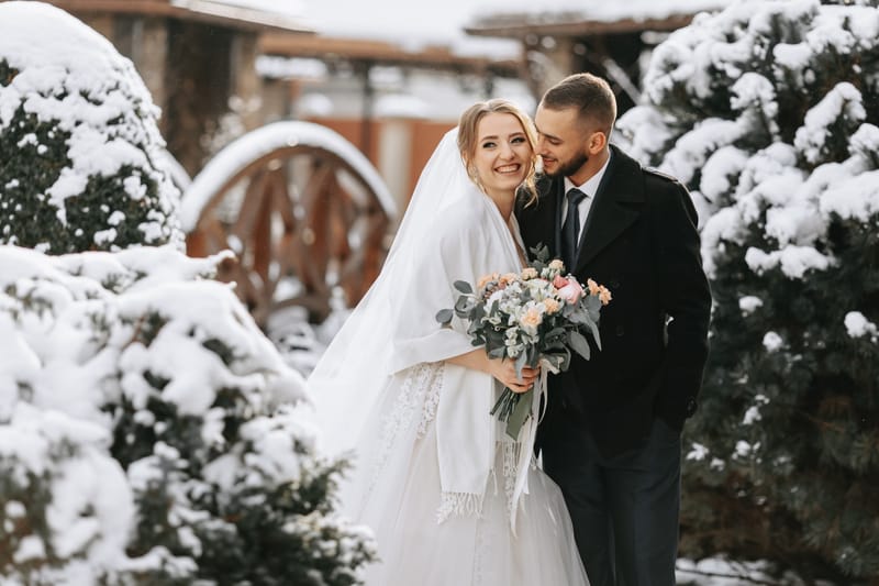 How to Infuse Christmas Magic Into Your Winter Weddings Without It Feeling Like a Christmas Party