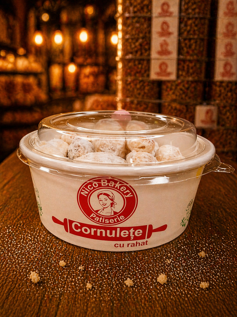 Cornulețe cu rahat – 250 g