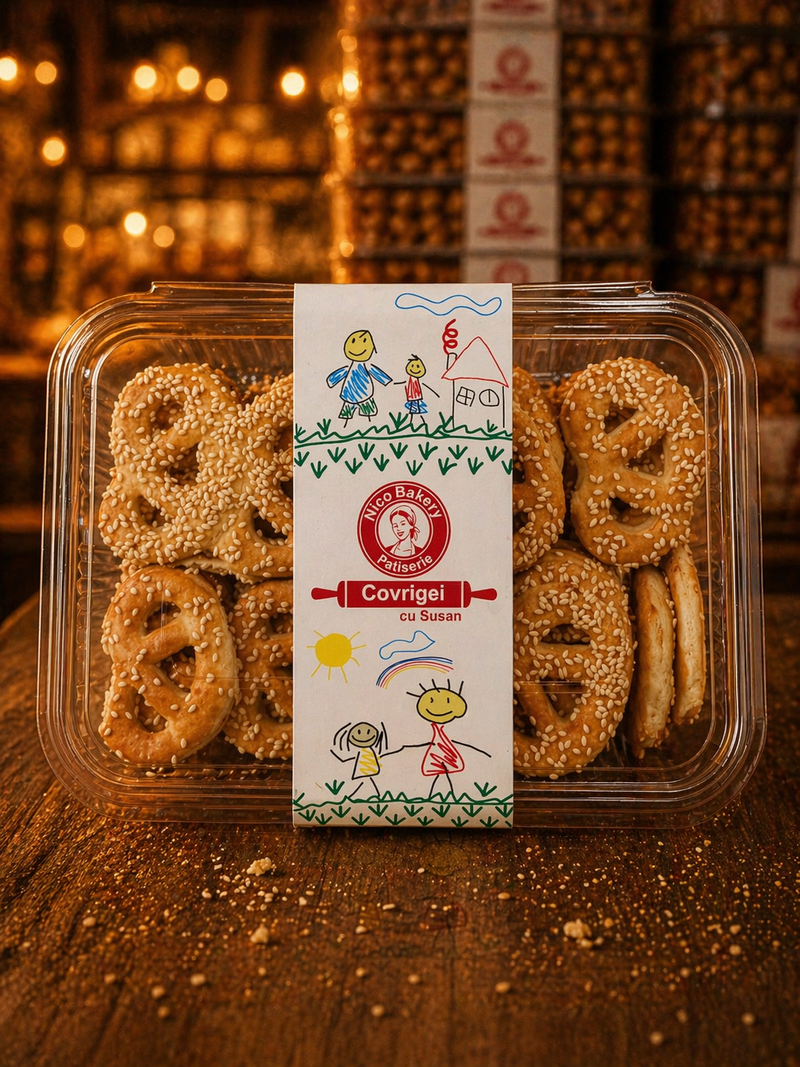 Covrigei cu susan – 350 g