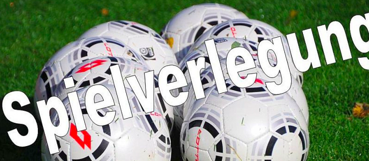 2. Mannschaft: Spielverlegung bei der "Zweiten"