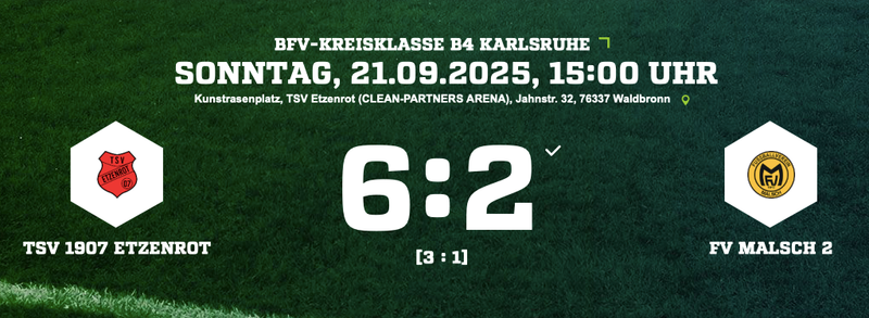 1. Mannschaft: Top-Heimauftritt bringt drei wichtige Punkte