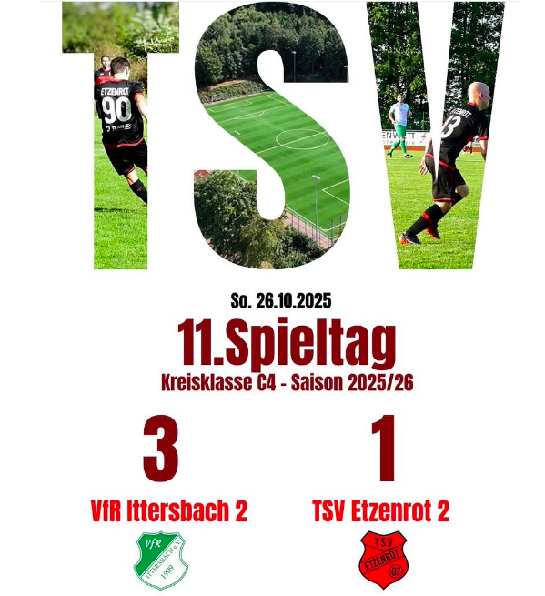 2. Mannschaft: Niederlage in Ittersbach