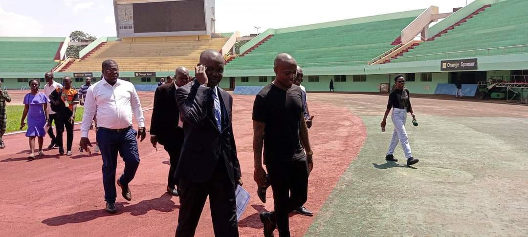 VISITE DES TRAVAUX DU STADE 20.000 PLACES