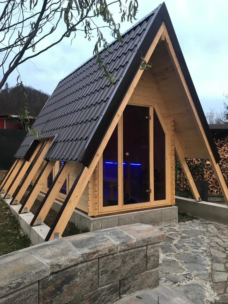 Saune de exterior