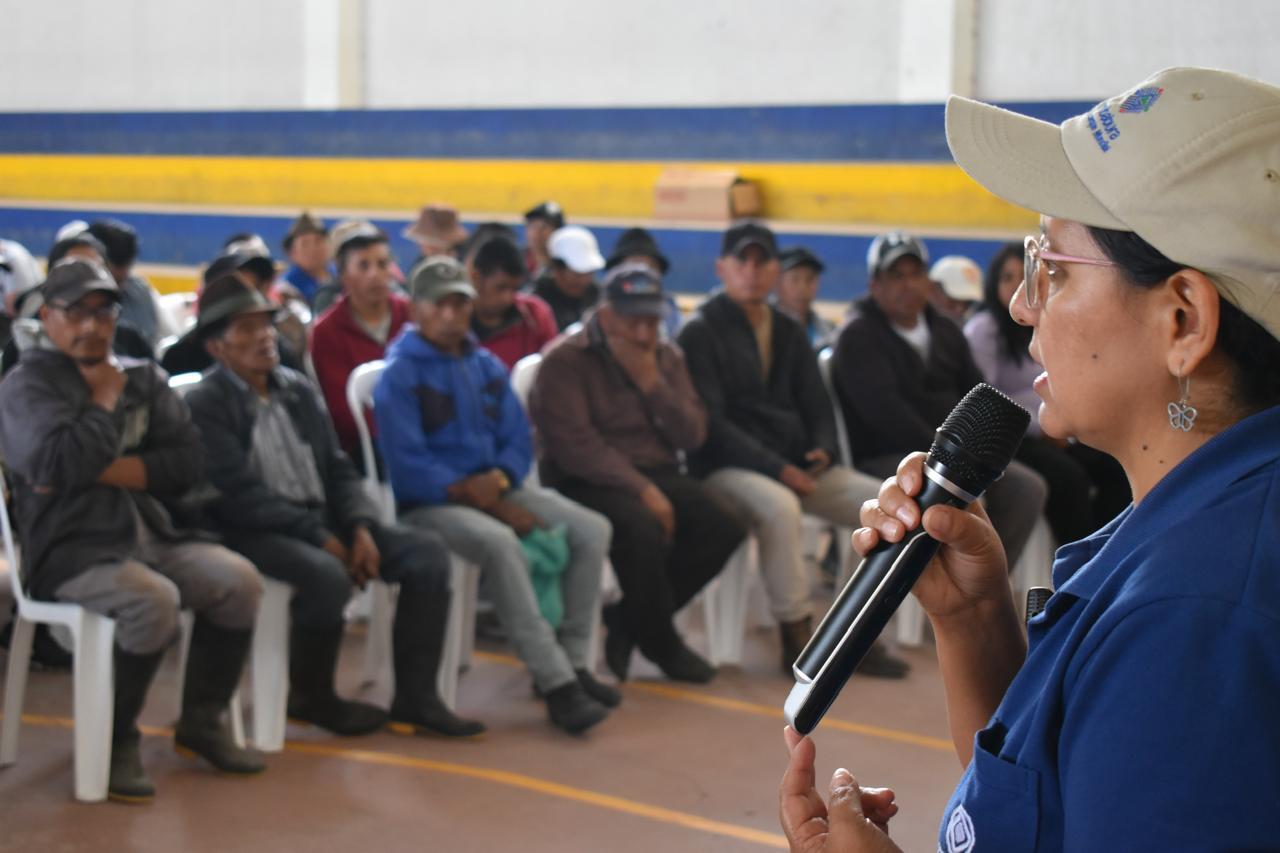 Imbabura recibe apoyo para mitigar conflicto entre fauna silvestre y actividades agropecuarias.