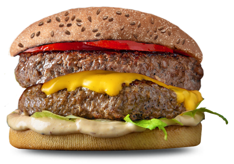 Double gourmet Burger