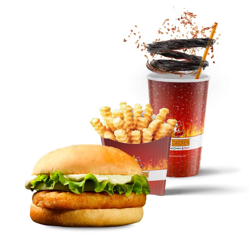 Fish Burger Menu