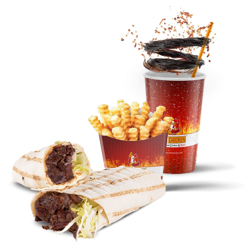 kebab wrap menu