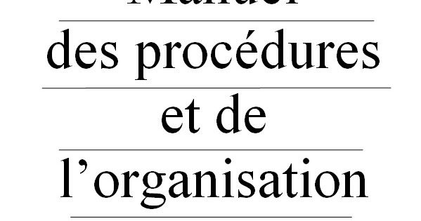 Manuel de procédures comptables au Maroc